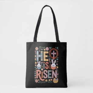 Er ist auferstanden Jesus Floral Süßer Osterhase K