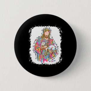 Er ist auferstanden Jesus und Lamm Gottes Frohe Os Button