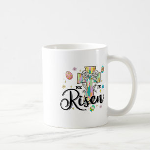 Er ist auferstanden Kreuz Coquette Bogen Ostern Ch Kaffeetasse