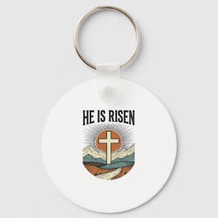Er Ist Auferstanden Kreuz Sonnenaufgang Christlich Schlüsselanhänger