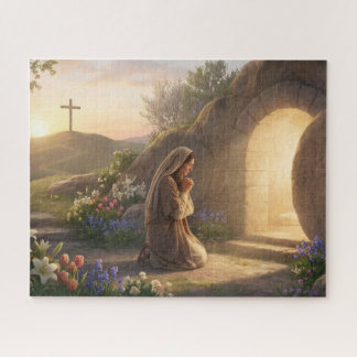 Er ist auferstanden: Leeres Grab Ostern Jesus Puzz Puzzle