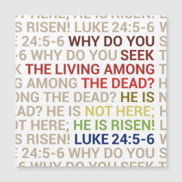 Er ist auferstanden magnetkarte