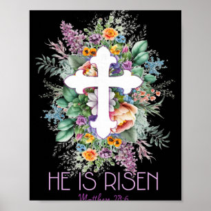 Er ist auferstanden Matthäus 286 Jesus Ostern Karf Poster