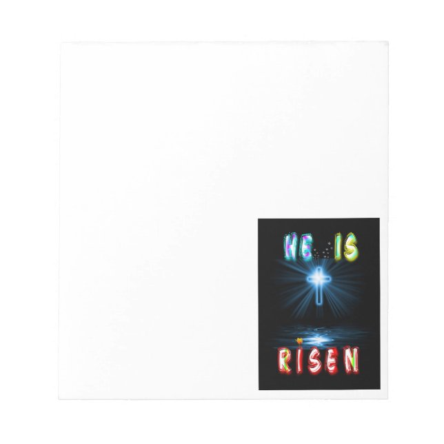 Er ist auferstanden notizblock (Vorderseite)