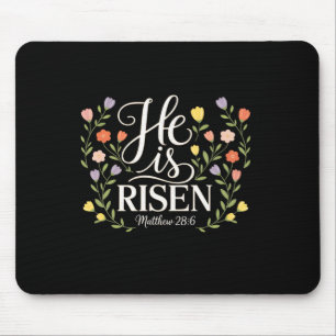 Er ist auferstanden Ostergestecke Jesus Ostern Chr Mousepad