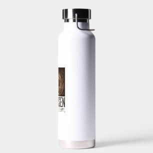 Er ist auferstanden Ostergrab Kreuz Vintage Christ Trinkflasche