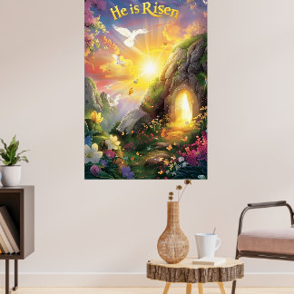 Er ist auferstanden — Ostern Auferstehung —  Lukas Poster