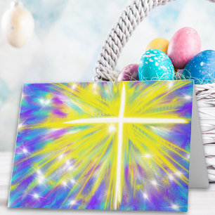 Er ist auferstanden Ostern Christliches modernes K Feiertagskarte
