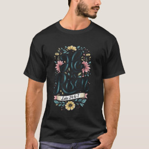 Er ist auferstanden Ostern Floral Jesus Christlich T-Shirt