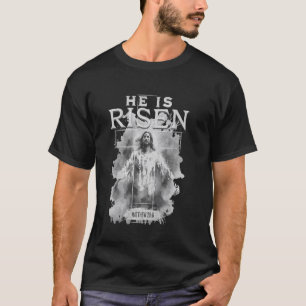 Er ist auferstanden Ostern Jesus Auferstehung Chri T-Shirt