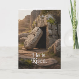 Er ist auferstanden Ostern Kirchen-Grußkarten im G Karte