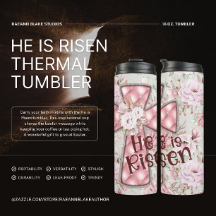 Er ist auferstanden Thermal Tumbler Thermosbecher