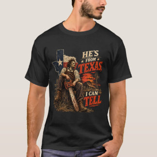 Er ist aus Texas, das merkt man, Kettensäge Hallow T-Shirt