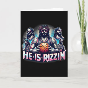 Er ist Christian Jesus, der Basketball spielt Ea Karte