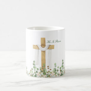 Er ist Christlich Ostern Personalisiert Risen Kaffeetasse