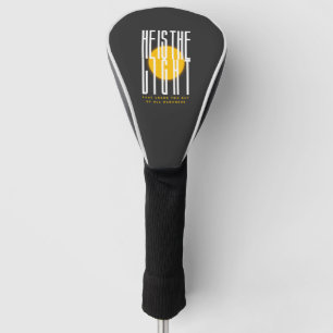 Er ist Christlich schwarz Golf Headcover