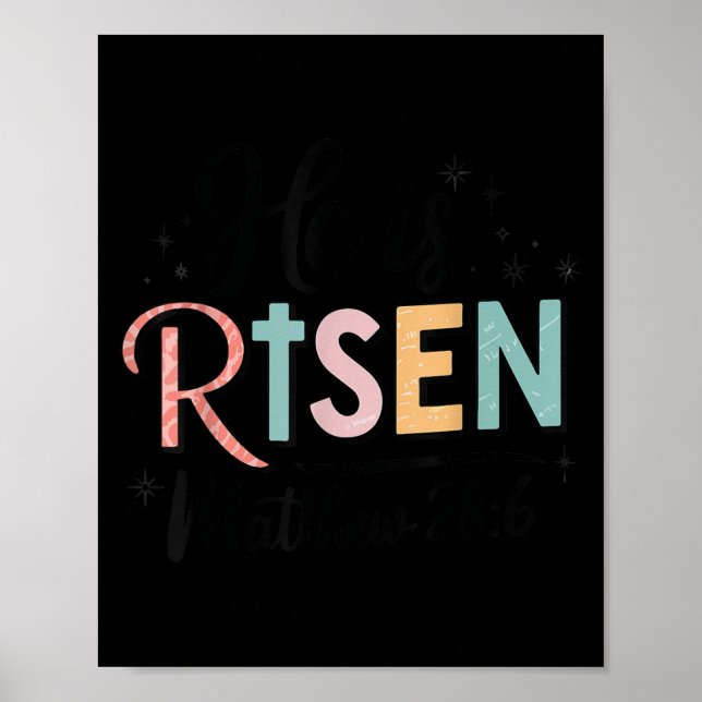 Er ist Christlich Teen Girl Gott ist gut tot Poster (Vorne)