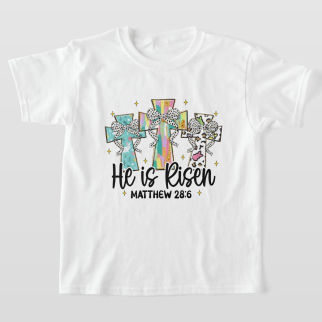 Er ist Christlicher Osterbibelverse T-Shirt (Ablage )