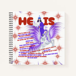 Er ist das treue und wahre Zeugenheft Notizbuch