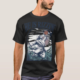 Er ist der Christliche Glaube an den religiösen Ko T-Shirt