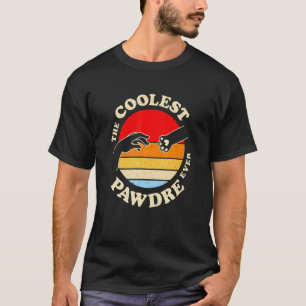 Er ist der coolste Pawdre ever  Bester Katzenvater T-Shirt