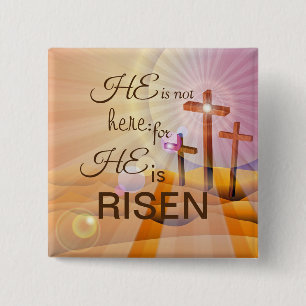 Er ist der religiöse Knopf des Risen Buttons