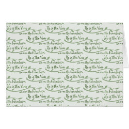 Er ist der Wein, wir sind die Zweige Parakaleo Not