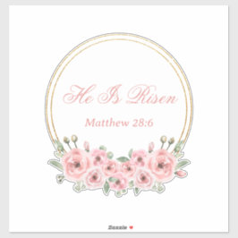 Er ist die rosa Osterkleber der Blüte. Aufkleber