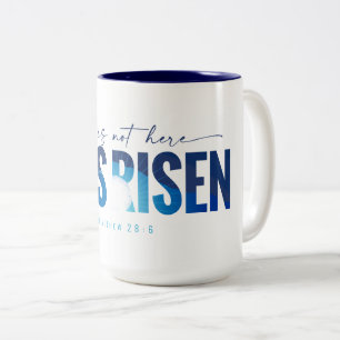 Er ist die Tasse des Kaffees.