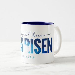 Er ist die Tasse des Kaffees.