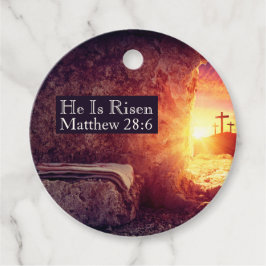 Er ist drei Übergänge leergefahr an Ostern ausgese Geschenkanhänger