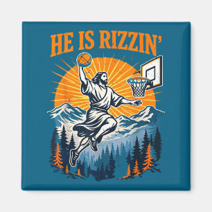 Er ist ein Jesus-Basketball-Christ - Rizzin Magnet