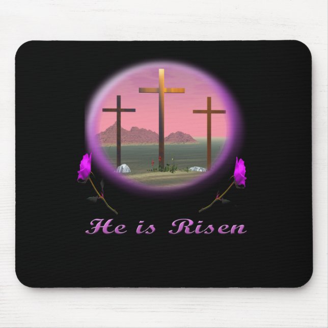 Er ist erwachsen mousepad (Vorne)