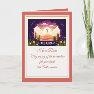 Er ist erwischt" Happy Oaster - anpassbare religiö