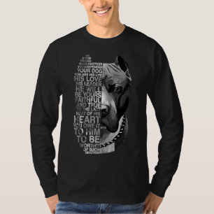 Er ist Ihr Freund Ihr Partner Ihr Hund Pitbull Cl T-Shirt