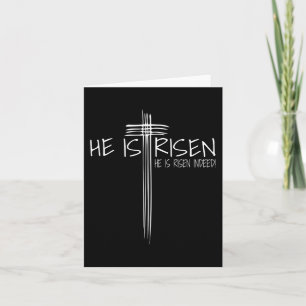 Er ist Jesus Christlicher Glaubenssatz zu Ostern R Karte
