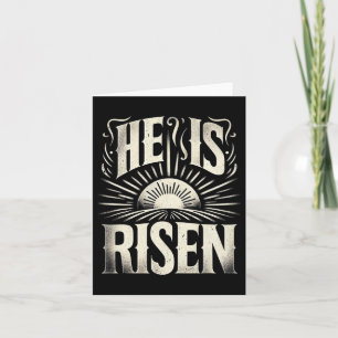 Er ist Jesus Gott Christliche Auferstehung der Son Karte