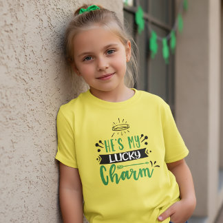 Er ist mein Glücksbringer St Patrick T - Shirt für