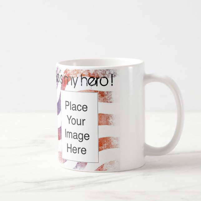 Er ist mein Held! Tasse (Rechts)