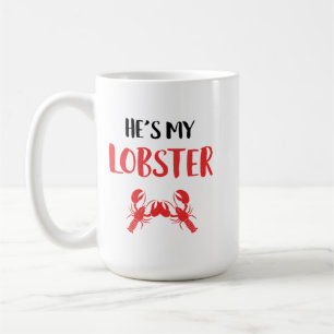 Er ist mein Hummer Kaffeetasse