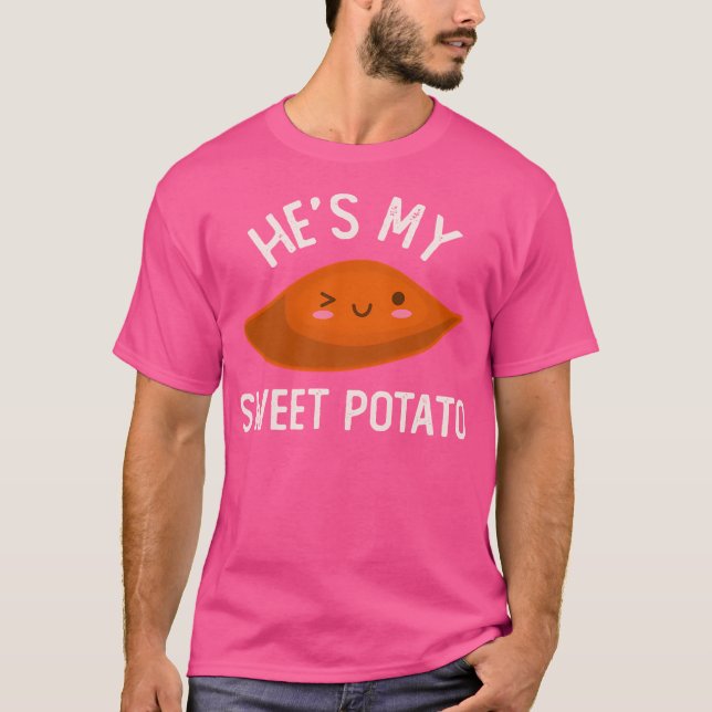 Er ist mein süßes Potato, ich bin Paare, die Set m T-Shirt (Vorderseite)