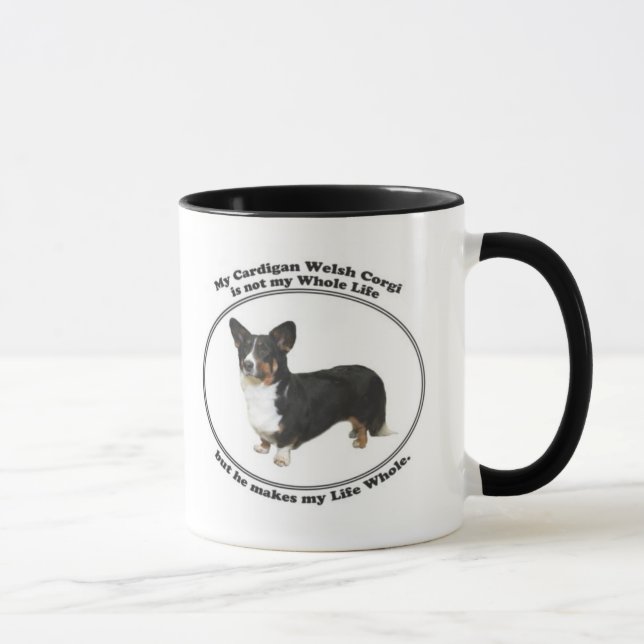 Er ist meine Corgi-Tasse Tasse (Rechts)
