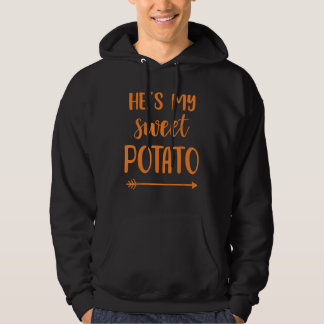 Er ist meine Süßkartoffel für das passende Paar Th Hoodie