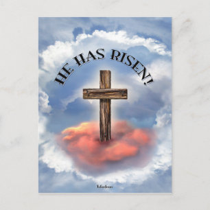 Er ist mit Wolken überquert worden Postkarte