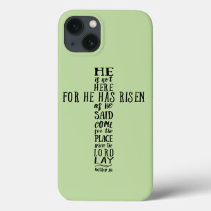 Er ist nicht hier, denn Er ist auferstanden, wie E Case-Mate iPhone Hülle