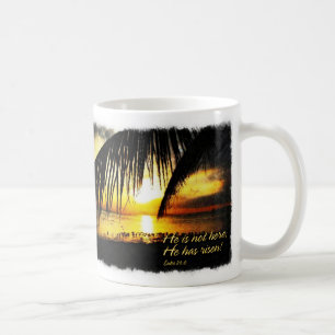 Er ist nicht hier; er hat Luke 24 6 A1 Tasse aufge