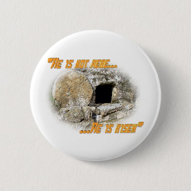 Er ist nicht hier… er wird gestiegen! button (Vorderseite)