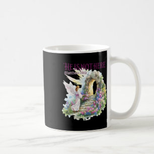 Er ist nicht hier - pastellfarbene Wasserfarbe Kaffeetasse