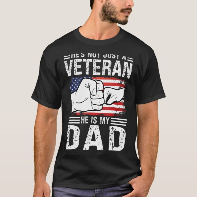 Er ist nicht nur ein Veteran, er ist mein Vater Va T-Shirt (Vorderseite)