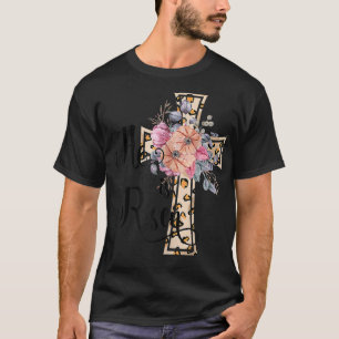Er ist Niedlichen Christlichen Teen Girls Mama Ges T-Shirt